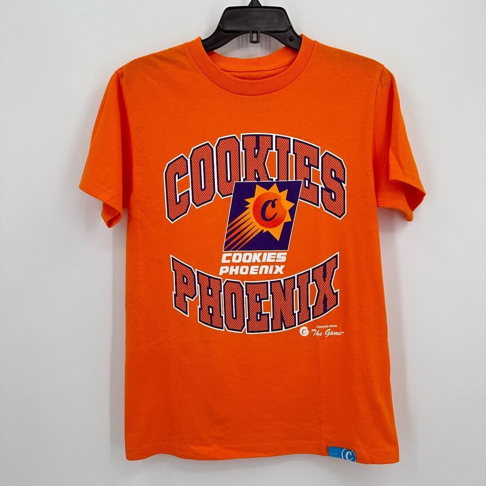 Cookies x Phoenix Suns T-shirt Mens‎ S Orange Basketball Streetwear Sneakerhead